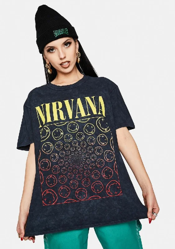 Casual Chic for Women Nirvana Tyler Graphic Tee