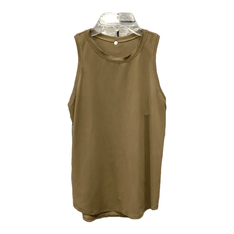 Athletic Tank Top By Lululemon In Green, Size: S