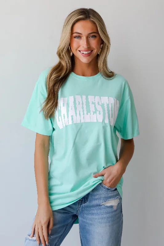 End of Season Sale Mint Charleston Tee