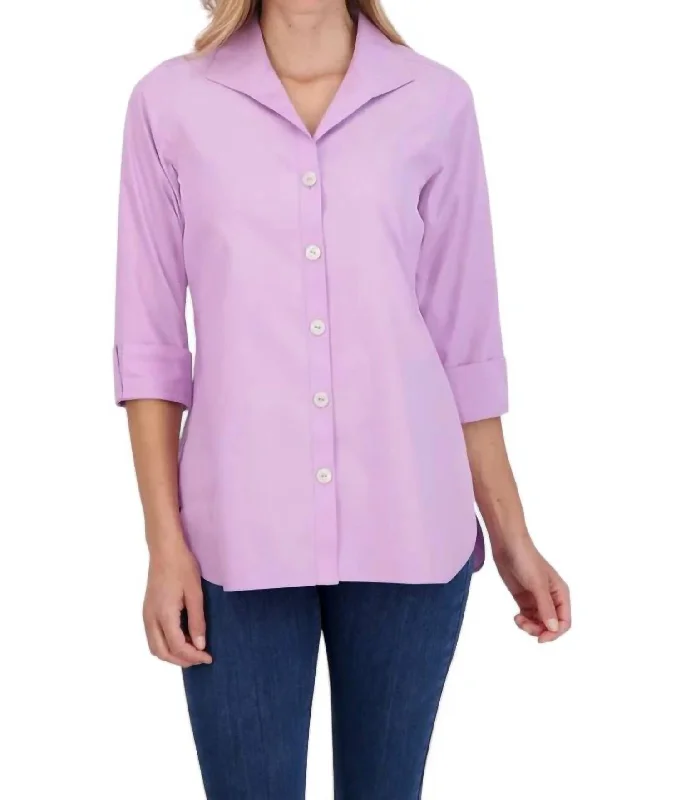 Big Savings Pandora Tunic In Soft Violet