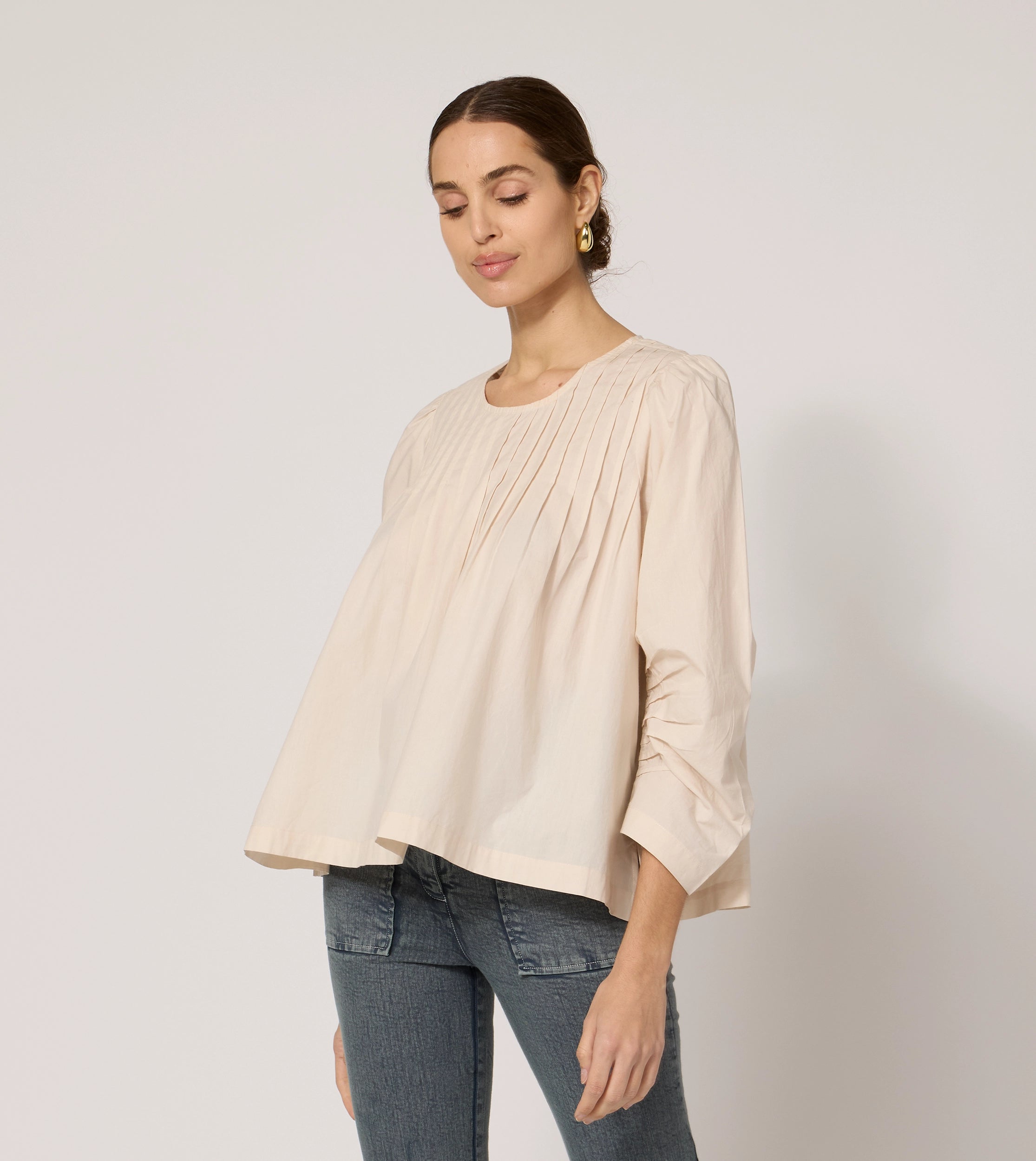 Affordable Women's Clothing Sale Online Penny Blouse | Vintage Ivory