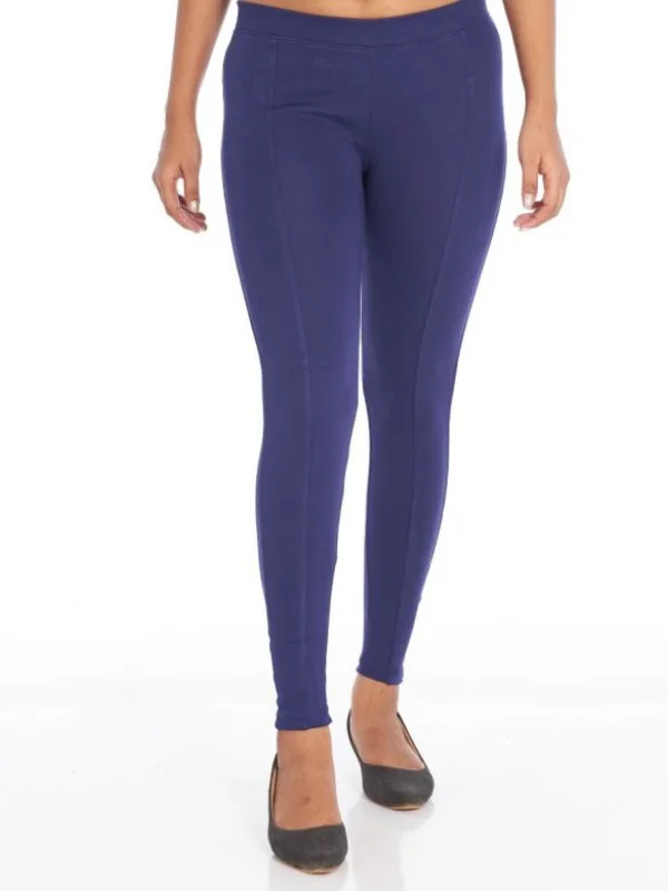 Women's Vacation Attire Treggings-Ink Blue