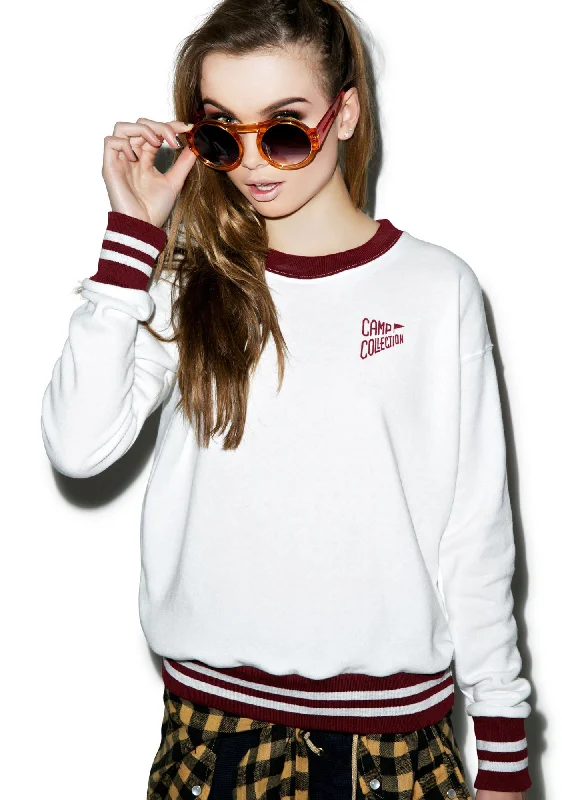 Clearance Sale Online Varsity Camp Sweatshirt