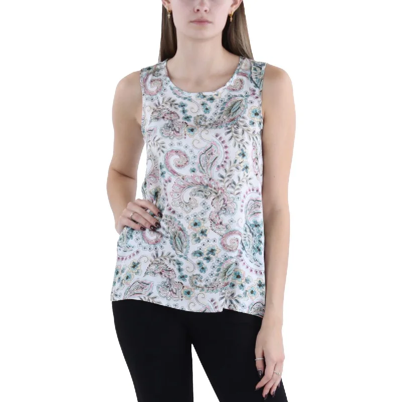 Women's Timeless Attire Womens Paisley Tunic Shell