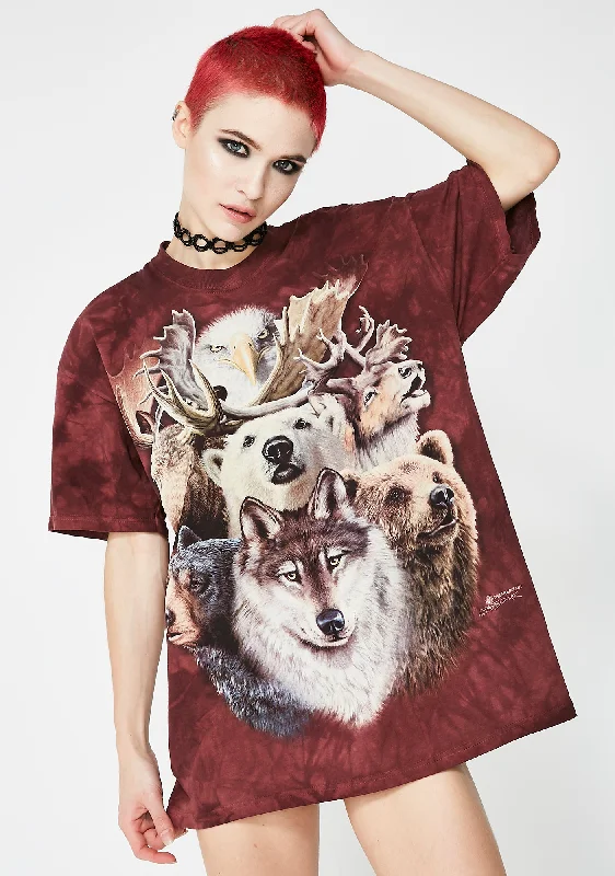 Affordable Women's Clothes Hang With The Wild Graphic Tee