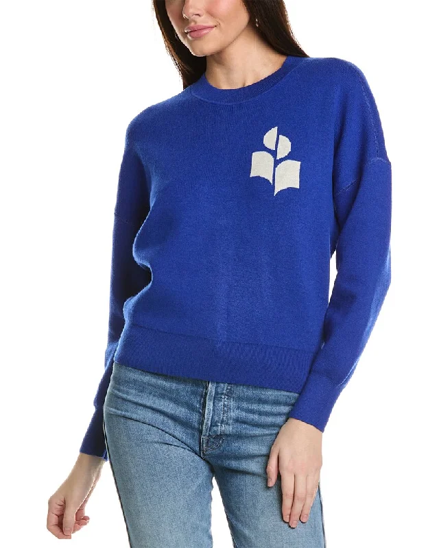 Elegant Women's Clothing Online Isabel Marant Etoile Atlee Wool-Blend Sweatshirt