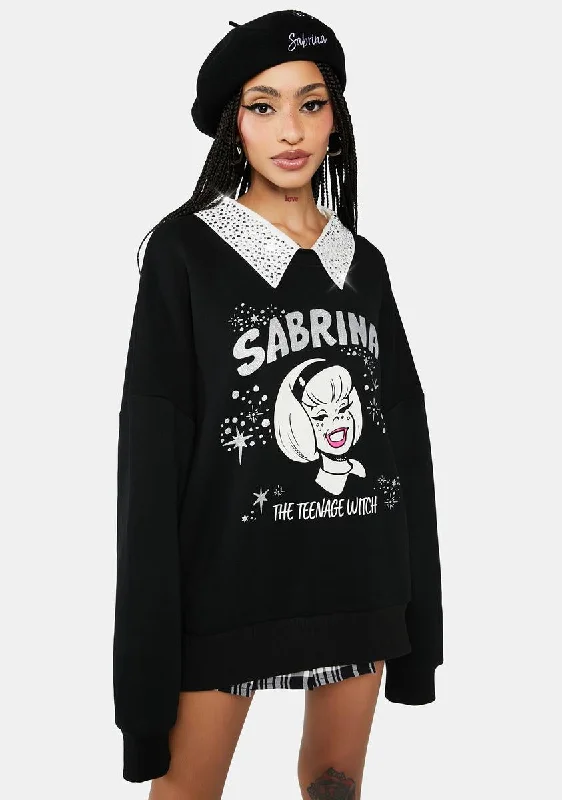 Clothes Women You're A Witch Oversized Sweatshirt