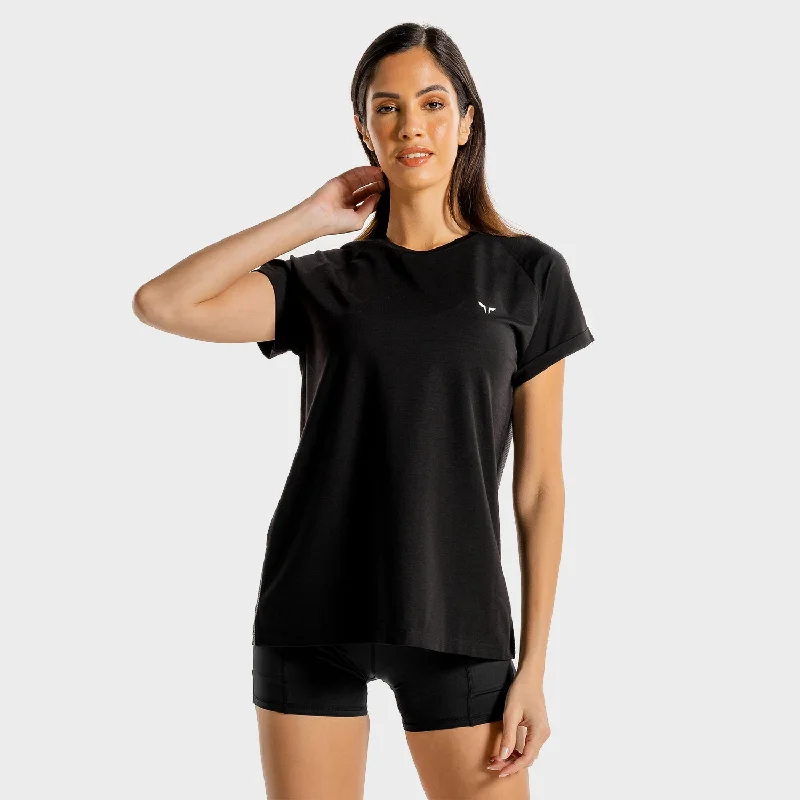 Boutique Dress Online Core Loose Fit Tee - Onyx