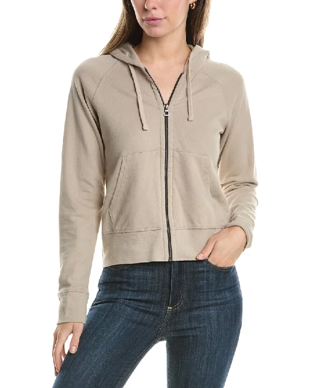 Women's Clothes And Apparel James Perse French Terry Zip Hoodie