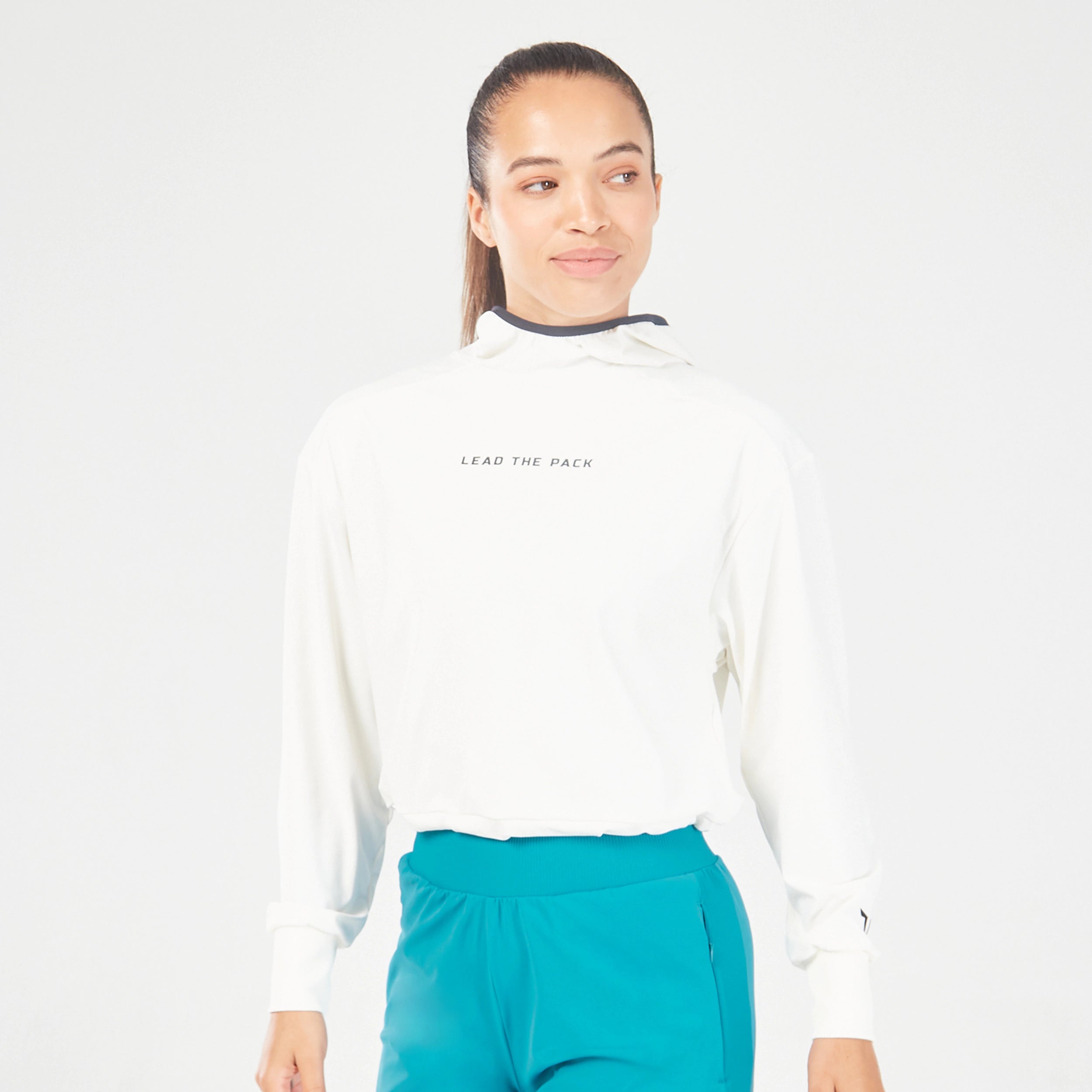 Women's Contemporary Apparel Core Velocity Hoodie - Pearl White