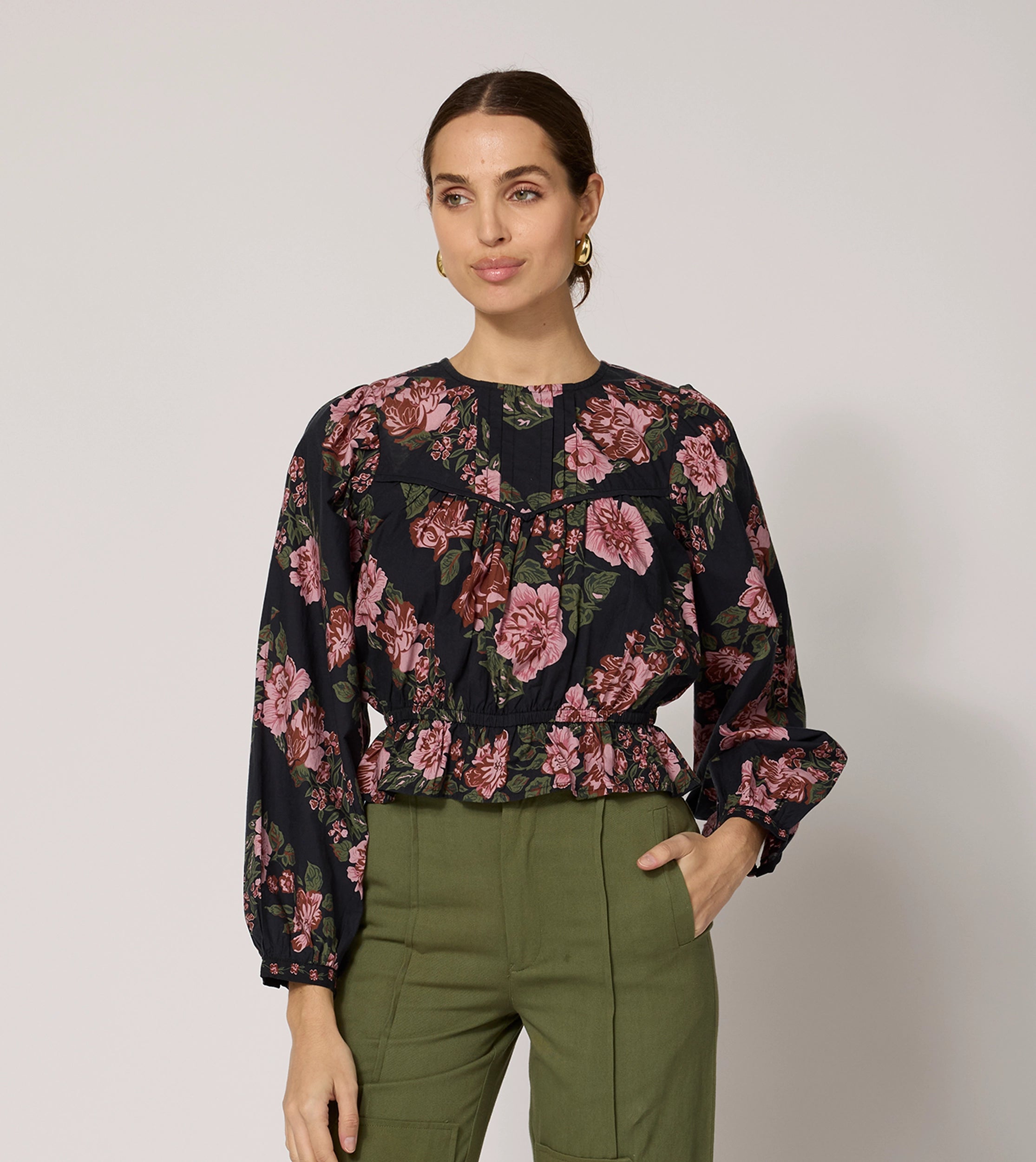 Minimalist Women's Fashion Clothing Bernadette Blouse | Juliet