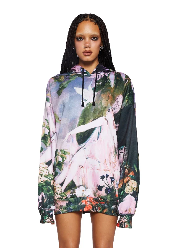 Women's Outerwear Garments Enticing Realms Oversized Hoodie