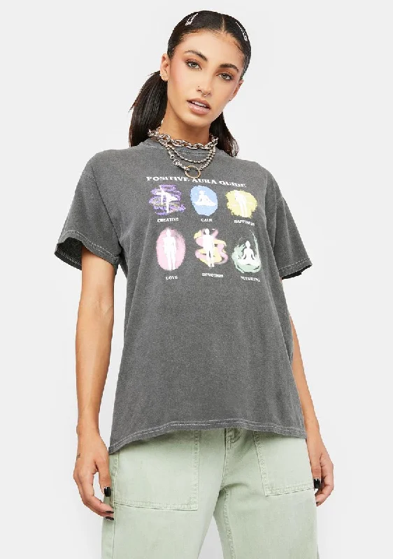 Exclusive Sale Positive Aura Graphic Tee