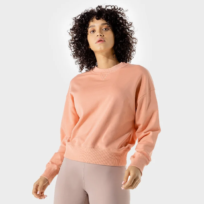 Women's Everyday Garments Women's Fitness - Sweatshirt - Peachy Keen