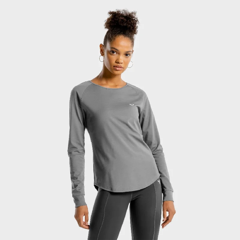 Women's Outerwear for All Weather Conditions Noor Tee - Grey