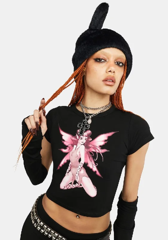 Stylish Women's Apparel Purest Pixie Graphic Tee