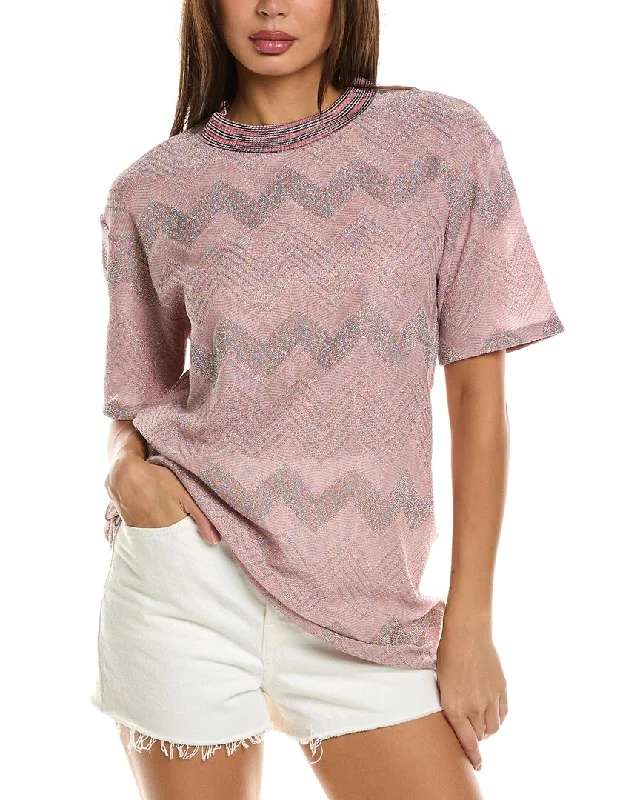 Women's Trendy Activewear Apparel M Missoni Tunic T-Shirt