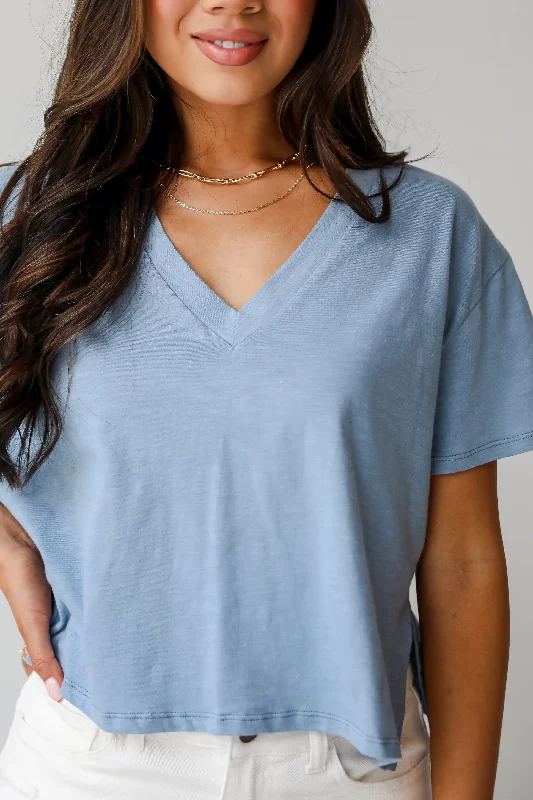 Elegant Women's Evening Garments FINAL SALE - Sawyer Everyday Tee - DU DEAL