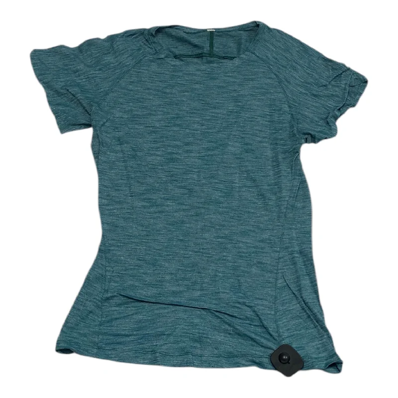 Women's Activewear Garments Athletic Top Short Sleeve By Lululemon In Green