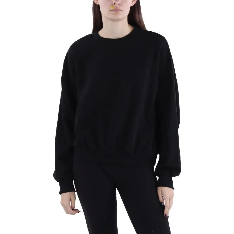 Trend Alert Max Womens Plush Terry Crewneck Sweatshirt