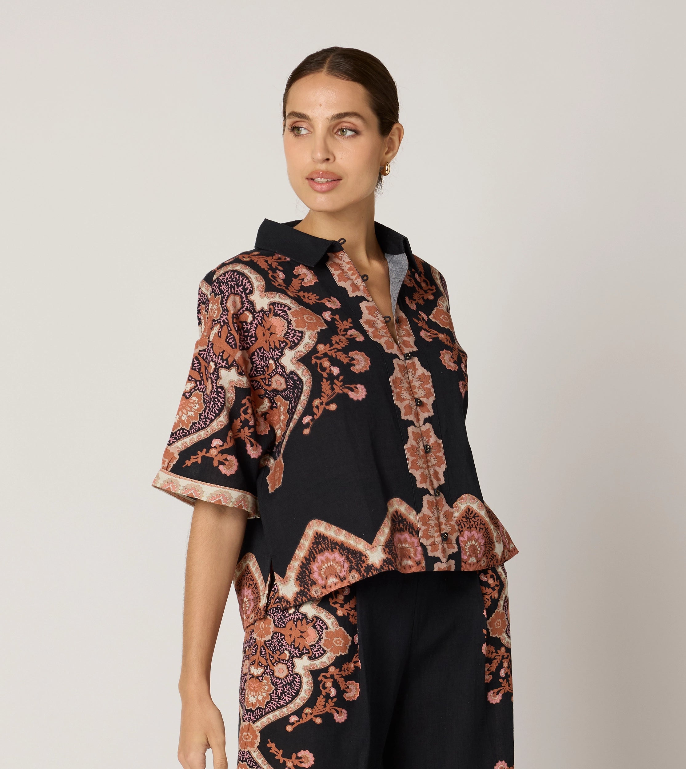 Early Bird Offer Jeni Blouse | Dark Lagos