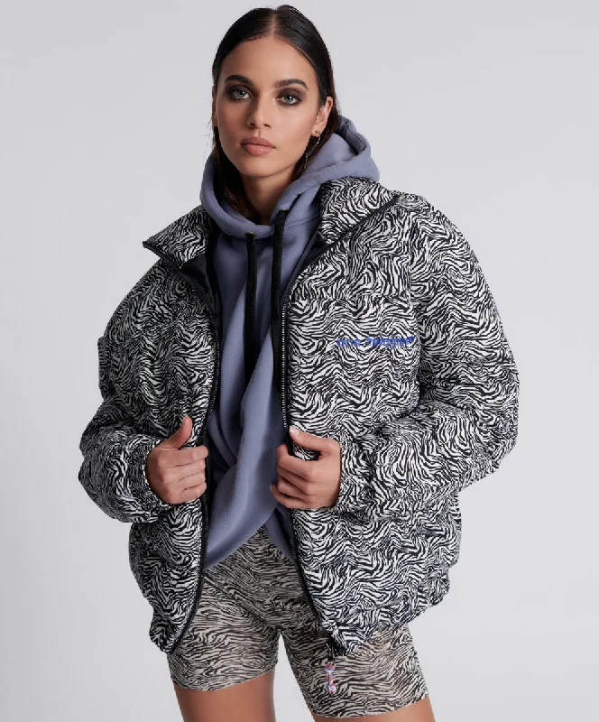 Women's Everyday Attire Puffa Jacket - Cream