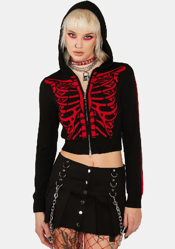 Sale Clothes Online Look Alive Skeleton Hoodie