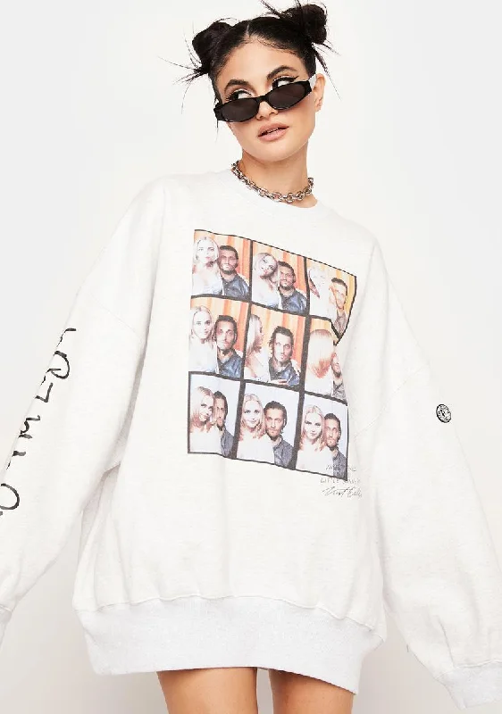 Women's Relaxed Outfit Buffalo 66 Photo Booth Sweatshirt