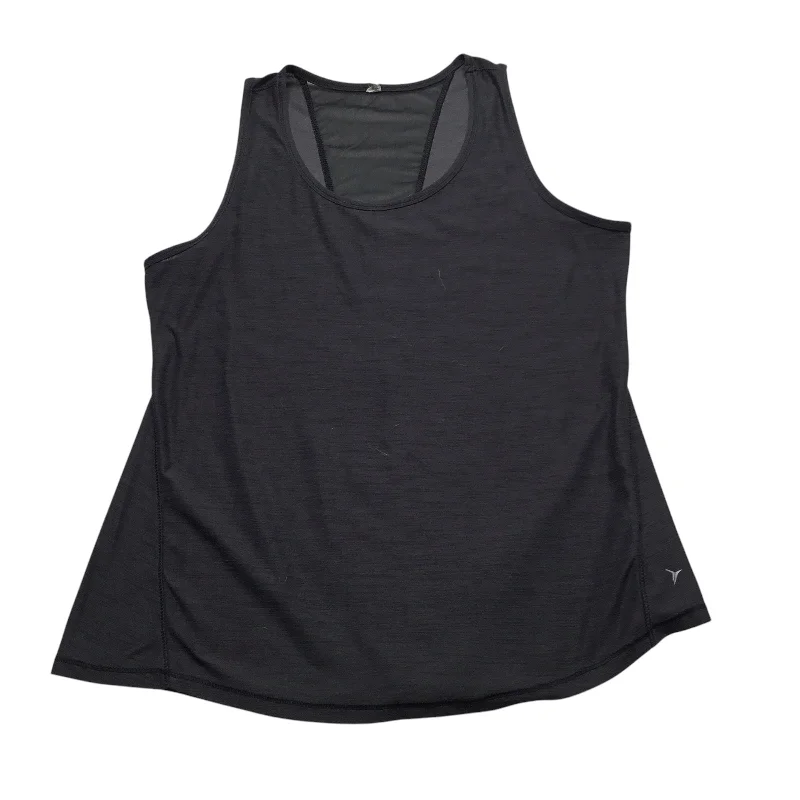 Athletic Tank Top By Old Navy In Black, Size: L