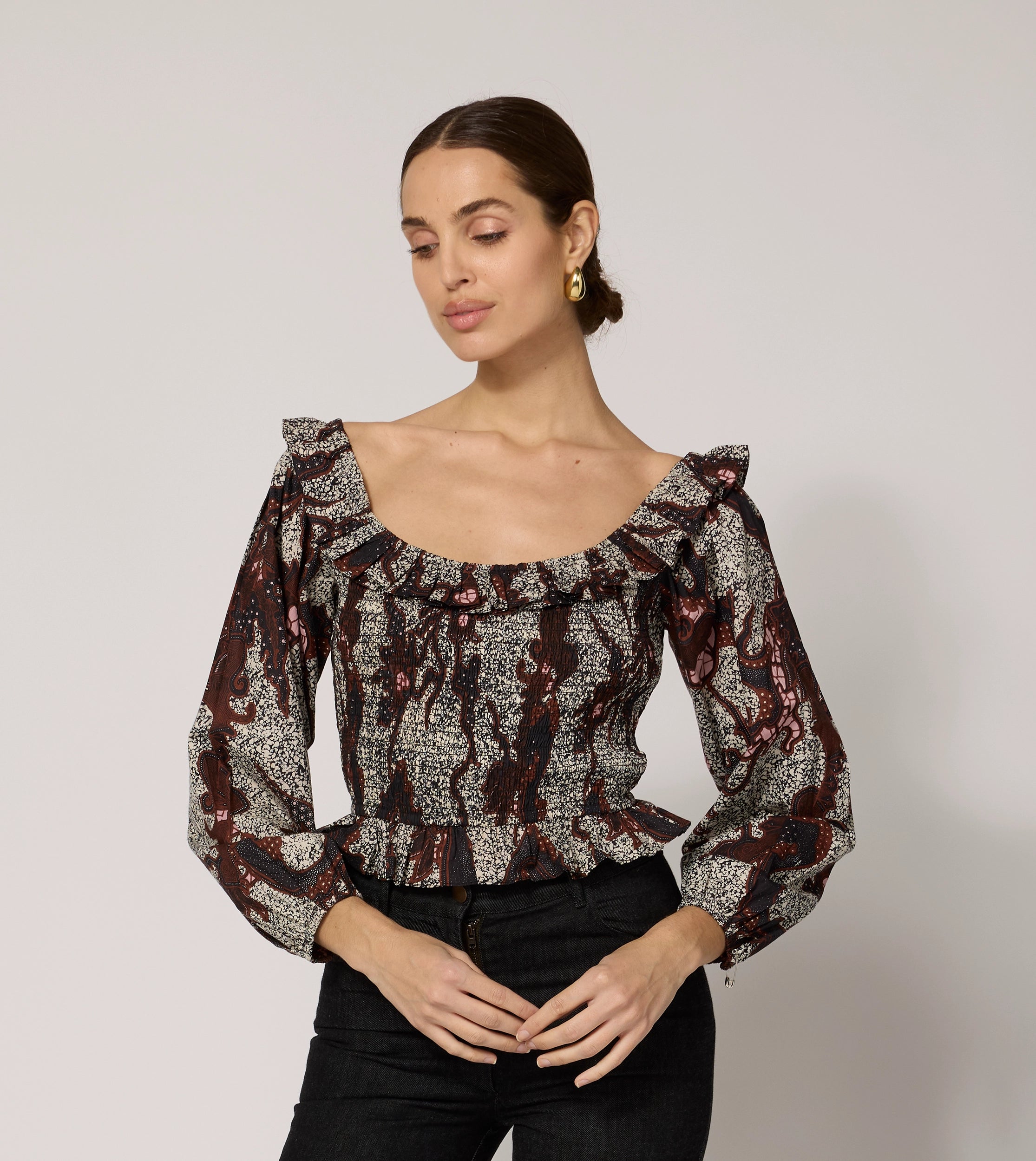 Trendy Women's Apparel for All Seasons Hildy Blouse | Castello