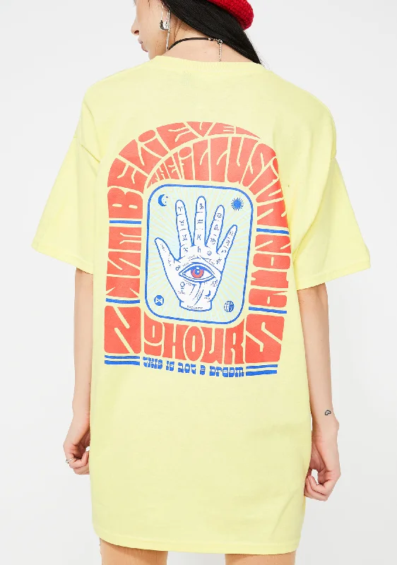 Women's Everyday Attire Illusion Graphic Tee