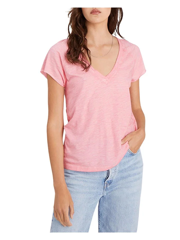 New Arrival Discount Lou Womens V-Neck Heathered T-Shirt