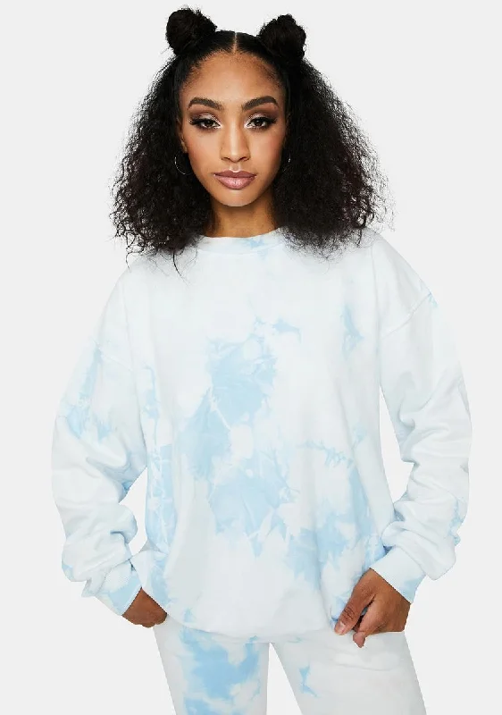 Trendy Boutiques Online Bennie Tie Dye Sweatshirt