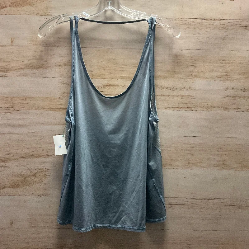 Athletic Tank Top By Lululemon In Blue & Pink, Size: 4