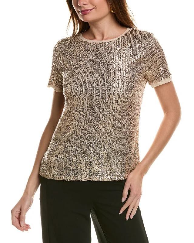 Easygoing Women's Style Anne Klein Banded T-Shirt