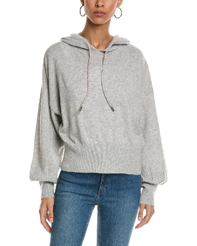 Women's Stylish Vacation Attire Brodie Cashmere Hilary Cashmere Hoodie