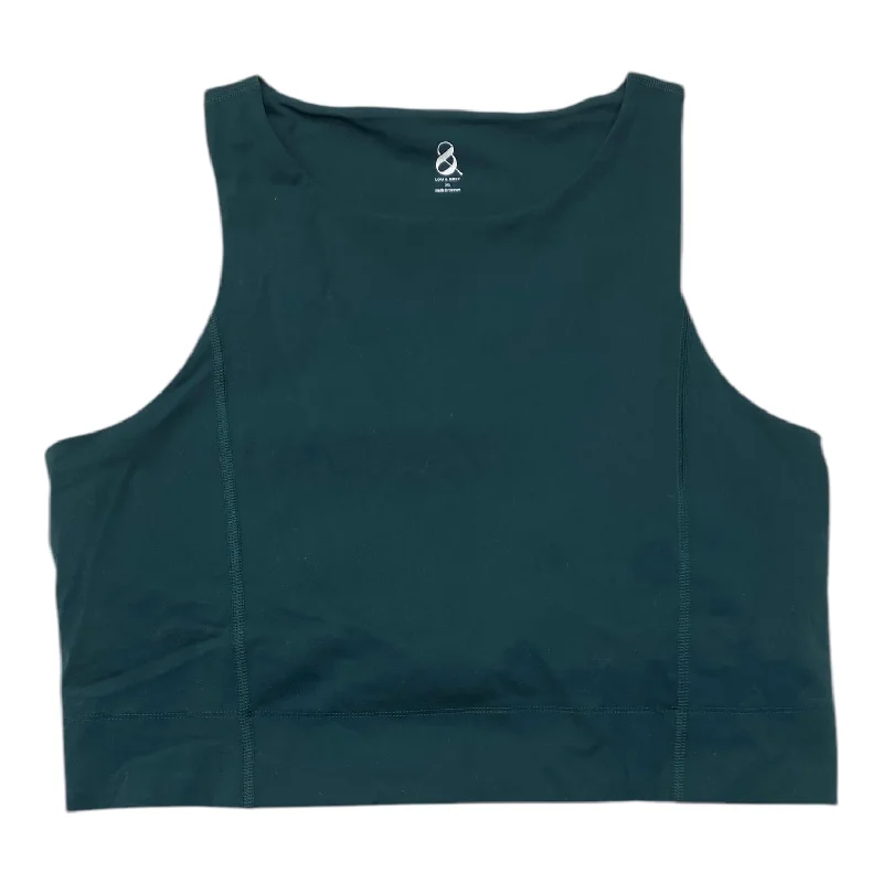 Athletic Tank Top By Lou And Grey In Green, Size: Xl