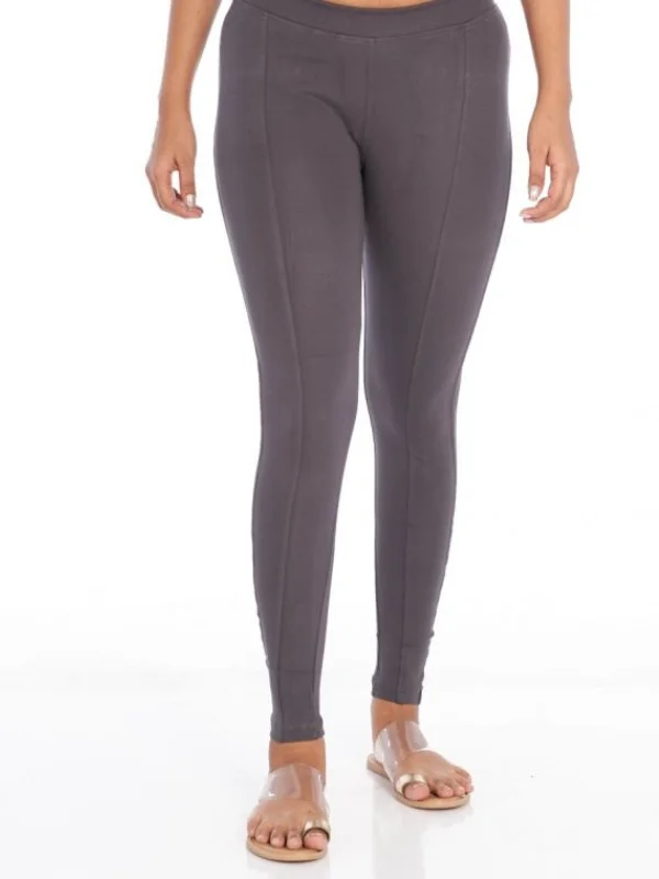 Elegant Women's Attire Treggings-Slate