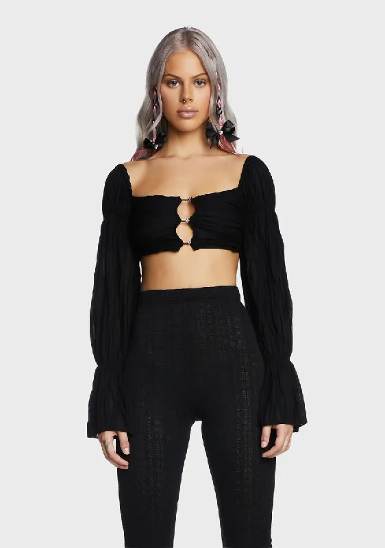 Women's Seasonal Fashion Trends Leaps And Bounds Crop Top