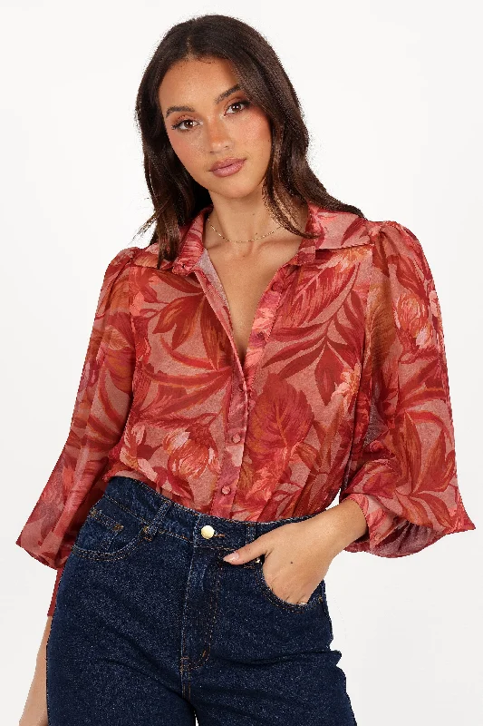 Summer Sale Fleetwood Blouse - Tropics