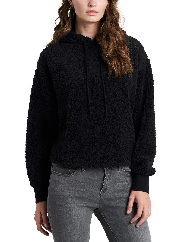 Women's Clothing Brands Womens Cropped Comfy Hoodie