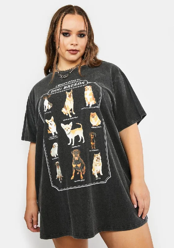 Women's High-Fashion Outfit Plus Dog Day Afternoon Graphic Tee