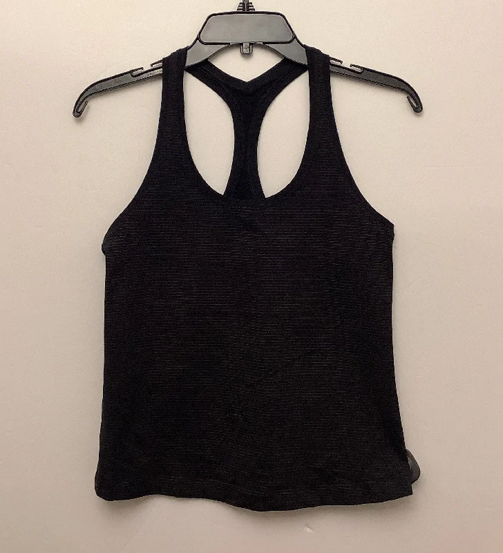 Athletic Tank Top By Lululemon In Black, Size: M