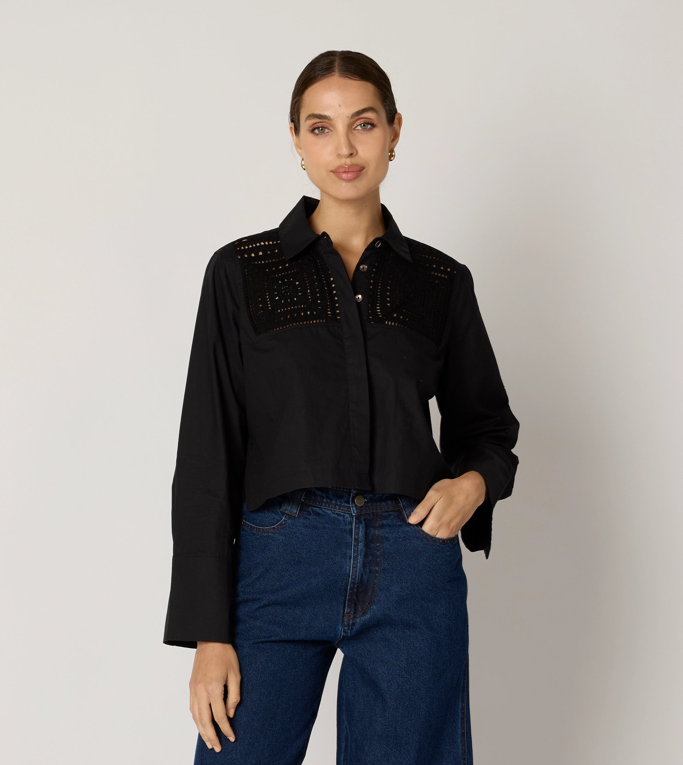 Online Clothing Stores Sierra Blouse | Black