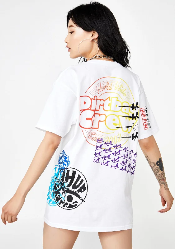 Women's Travel Attire Test Print Graphic Tee