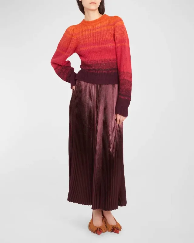 Fashion-forward Women's Clothing Rami Skirt In Mahogony