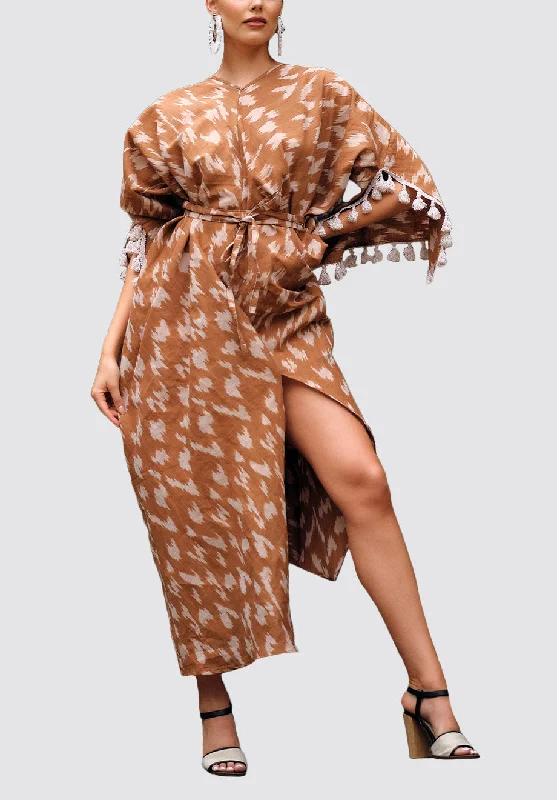 Women's Active Outfit For Fitness Shenaz Kaftan | Amy Print