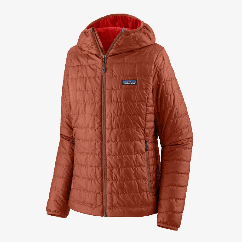 Sales For Clothes Patagonia Women's Burnished Red Nano Puffy Hoody