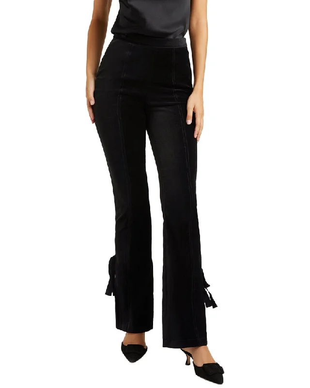 Stylish Savings Cinq à Sept Velvet Long Lou Pant