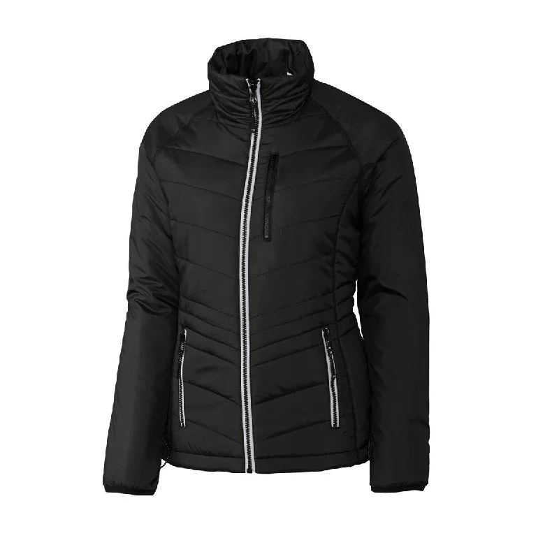 Casual Chic for Women Cutter & Buck Women's Black Barlow Pass Jacket